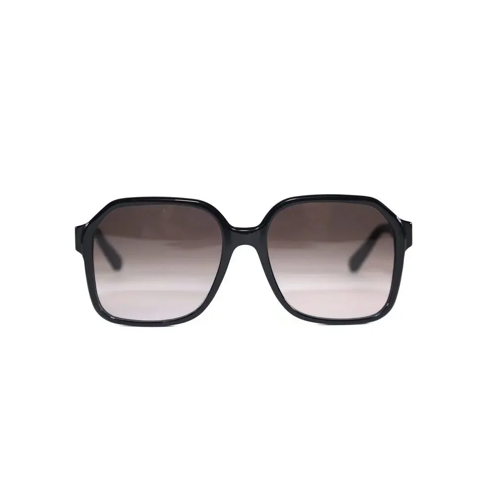 Salvatore Ferragamo Square Oversized Womens Sunglasses – Black/Gradient – NWT